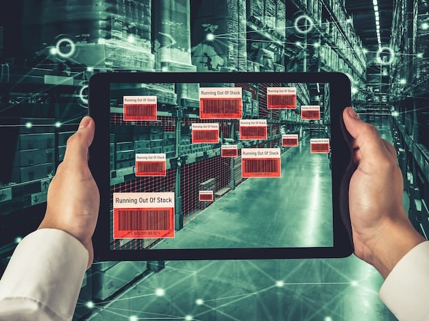 A close-up of an AI interface capturing data from various sources and automatically populating a database with fields accurately filled in, showcasing the AI's ability to handle multiple data types.