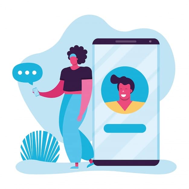 A close-up of a customer interacting with an AI-powered chatbot on a mobile device, illustrating the ease and convenience of automated customer service interactions. The chatbot's interface is clean and intuitive, displaying personalized responses and support options